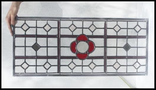 Victorian leadlight from the studio archive