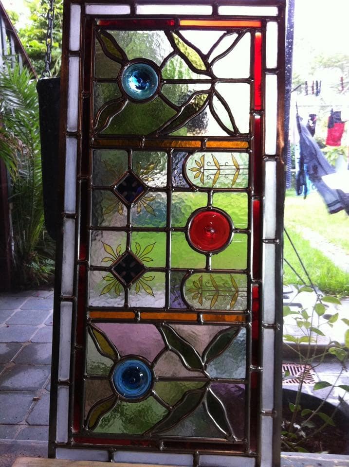 Victorian leadlight from the studio archive