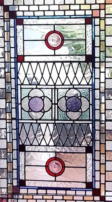 Victorian leadlight from the studio archive